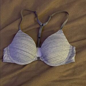 Victoria's Secret Gray T-Shirt Bra with Molded Cups